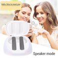 thumbnail image 4 of AI Translation Earbuds, APP 70 Accents 74 Language Translator Earbuds, 8 Languages Offline Translation Headphones, Smart Translation Device Real Time Translation for Music and Call, 4 of 7