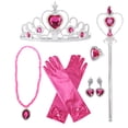 thumbnail image 4 of Sleeping Beauty Robe de Costume de Princesse pour Fille pour Fête d'Halloween Cosplay avec Accessoires, 4 of 6