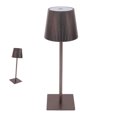 thumbnail image 4 of LED Cordless Table Lamp 3600mAh Rechargeable Battery, 3 Color Stepless Dimming, Portable Bedside Lamp For Bars, Bedroom, Restaurants, Reading, 4 of 8