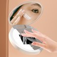 thumbnail image 1 of Mirror, Gift  Testing Mirror Portable 3.5in Pocket Size Controllable Brightness  For Outside, 1 of 8