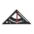 thumbnail image 2 of Règle de Triangle en Alliage d'Aluminium, Règle de Triangle Réglable Outils de Travail du Bois Multifonctions Règle de Triangle Réglable de Travail du Bois Meilleur dans la Classe, 2 of 14