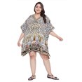 thumbnail image 2 of Oussum Robe Tunique pour Femmes, Manches Courtes 3/4, Caftan pour Dames, Robes Décontractées, 2 of 7