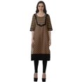 thumbnail image 2 of Moomaya Bollywood Designer Kurti WoMen's Printed Knee Length Kurta Tunic Tops, 2 of 6