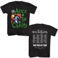 thumbnail image 1 of Alice In Chains Facelift Tour 91 Black Adult T-Shirt ***F&B*** M, 1 of 2