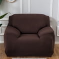 thumbnail image 4 of CHOK 2024 Sofa Slipcover L Shape Gray Sofa Cover Sectional Couch Cover Spandex Non Slip with Elastic Bottom Furniture Protector Cover for for Home Decor 2+3seater, 4 of 10