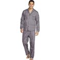 thumbnail image 2 of Hanes Mens Woven Pajamas, S, Burgundy Plaid, 2 of 2