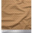 thumbnail image 1 of Soimoi Cotton Duck Fabric Leaves Small Printed Craft Fabric by The Yard 56 Inch Wide, 1 of 3