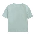 thumbnail image 3 of MIASHUI Boys Summer Tracksuit Outfits Solid Color Short Sleeve Shirts Shorts Outfits,Green,3-4 Years, 3 of 9
