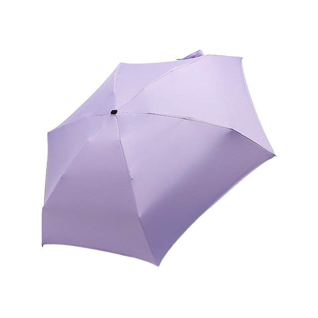 Redempat Breathable Umbrella For Outdoor Activities And Sun Protection Folding Sun Umbrellas Rainproof Umbrellas Easy To Storage purple 1Set