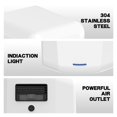 thumbnail image 4 of Electric Hand Dryer With HEPA Filter, Automatic Hand Drerys High Speed Wind Hot Cold Wind For Bathrrom Commercial, 4 of 7