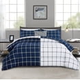 thumbnail image 3 of Chaps 8-Piece Plaid Bedding Comforter Set - Lit dans un sac, 3 of 6