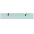 thumbnail image 2 of vidaXL Floating Shelf Glass 60x10 cm 8 mm, 2 of 3