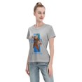 thumbnail image 4 of T-Shirt Basique à Manches Courtes pour Femmes Super Saiyan, 4 of 6