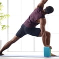 thumbnail image 2 of Gaiam Tri-Color Yoga Block Skyline, 2 of 5