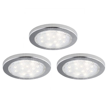 3 Pack Sous-Cabine Intégré Puck Lumières,