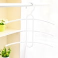 thumbnail image 3 of Deals Multiple Shirt Hangers In One Space Saving Plastic 5 Pack Durable Multi Functional Non Slip Clothes Hangers Closet Organizers For Coats Jackets Pants Dress Scarf Dorm Room Apartme Storage Bags, 3 of 8