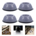thumbnail image 3 of Shisuyan Shock Absorption Washer Foot Pads Rubber 4Pcs 4.1x4.1x1.6in, 3 of 8