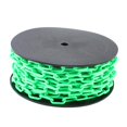 thumbnail image 3 of Abbracc Plastic Chain Links Decoration Caution Sign Lightweight Barrier Chain for Green, 3 of 9