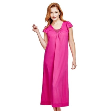 Velrose Lingerie Shadowline Cherish Long Cap Sleeve Gown 32510/32510X