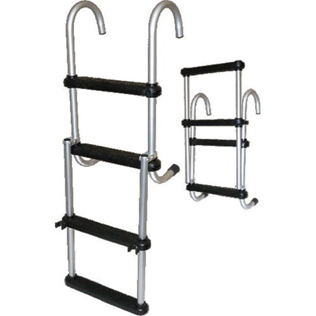 4-Step Removable Folding Ladder, Stainless 316