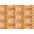 thumbnail image 1 of Ahgly Company Tapis d'Intérieur Lavables en Machine Rectangle Transitionnel Jaune Orange, 5' x 7', 1 of 7