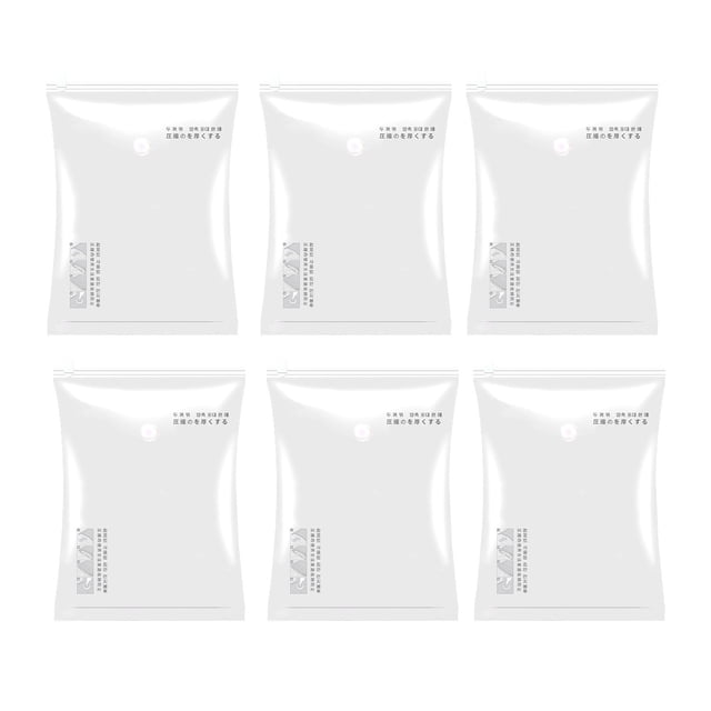 Birdeem Vacuum Storage Bags,Vacuum Storage Bags,6 Packs Vacuum Storage Bags with Hand Pump 80 Percent Space Savior Vacuum Compression Bags for Clothing Quilt Duvet or Travel Luggage,Vacuum Storage Bag