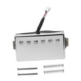 thumbnail image 2 of Xuanheng Alnico II Guitar Humbucker Pickup Easy to Install Sturdy Compact Replacement Sliver 8.5K, 2 of 8