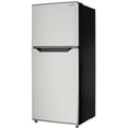 thumbnail image 3 of Danby DFF101B1BSSDB 10.0 cu. ft. Apartment Size Fridge Top Mount in Stainless Steel, 3 of 8