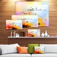 thumbnail image 3 of Fleur de Capucine Aquarelle - Art Mural Floral Très Grand, 3 of 4