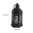 thumbnail image 4 of Becaristey 2pcs/set European Style Ambient Light Lanterns Decorative Indoor Size Desktop black*2PCS 1Set, 4 of 6