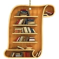thumbnail image 2 of Cqxid Hangs Under $5 Book Lovers Heart Decorations Reading Books Christmas Decorations Librarian Books Decorations Books Stack Pendants, 2 of 7