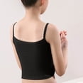 thumbnail image 4 of KyCheLot Débardeurs Unis pour Filles Sans Manches à Encolure Dégagée à Bretelles Spaghetti Débardeurs Camisole d'Été Décontractée, 4 of 9