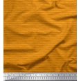 thumbnail image 1 of Soimoi Orange polyester Crepe Fabric Stripe Hand Drawn Print Fabric by Yard 42 Inch Wide, 1 of 1