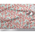 thumbnail image 3 of Soimoi Green Poly Georgette Fabric Artistic Floral Decor Fabric Printed Yard 42 Inch Wide, 3 of 5