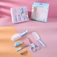 thumbnail image 3 of CJiaWei 6pcs Convenient Daily Kit 6 Pieces For Infants And Children Comfort And With Baby Hair Brush Hair Comb Nail Nail Clipper Cover Nail Scissors And Nail, 3 of 4