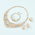 thumbnail image 3 of EGNMCR Ensemble de Bijoux de Mode pour Femmes 5 Pcs Accessoires Bijoux en Or Bijoux 5 Pcs, 3 of 9