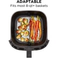 thumbnail image 4 of Chefman Air Fryer Liners, Disposable, Heat-Resistant, 25 Pack 20x20 cm (8x8") Square Parchment Paper, 4 of 8