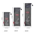 thumbnail image 2 of facefd Outdoor Camping Tent Pegs Nails Stake Storage Bag Case Stuff Sack Pouch L, 2 of 9