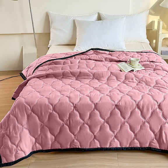 Weloille Courtepointe d'Été, 150x200 cm, Légère et Respirante, Idéale pour Pièce Climatisée, Sommeil d'Été