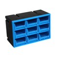 thumbnail image 3 of Elodie Drawer Storage Cabinet Organizer Bathroom Container for Bolts Jewelry Screws 9 grid, 3 of 8