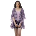 thumbnail image 1 of Moomaya Vêtements de Plage Imprimés pour Femmes Boléro à Franges Cache-Maillot Cardigan, 1 of 5