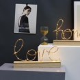 thumbnail image 3 of LAFGUR Stylish English Letter Shape LED Table Decoration Home Living Room Children's NX, 3 of 8