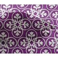 thumbnail image 5 of oneOone Viscose Chiffon Purple Fabric Block Dress Material Fabric Print Fabric By The Yard 42 Inch Wide, 5 of 5