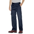 thumbnail image 1 of Dickies Mens Relaxed Fit Straight Leg Cargo Work Pants, 40W x 32L, Dark Navy, 1 of 2
