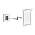 thumbnail image 1 of Makeup Mirror LED With Light HD Fill Light Folding Bathroom Wall-mounted Vanity Mirror Personal Makeup Mirrors 3 Times Magnification ,Widely Use, 1 of 3