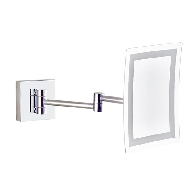 Makeup Mirror LED With Light HD Fill Light Folding Bathroom Wall-mounted Vanity Mirror Personal Makeup Mirrors 3 Times Magnification ,Widely Use