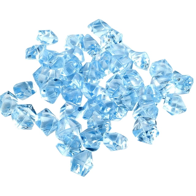 Binwennn Stepping Stones Outdoor Walkway for 100PCS Acrylic Gems Clear Ice Rocks Vase Rocks Centerpiece For Vase Fillers Party Table Scatter Wedding Display