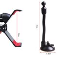 thumbnail image 2 of UPGRATOR Stable Phone Mount for Car Black Windshield Holder 1Set, 2 of 8
