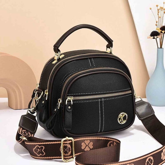 Sac en Cuir à Bandoulière Grand Ajustable Sac Cent Sac Sac d'Épaule pour Dames