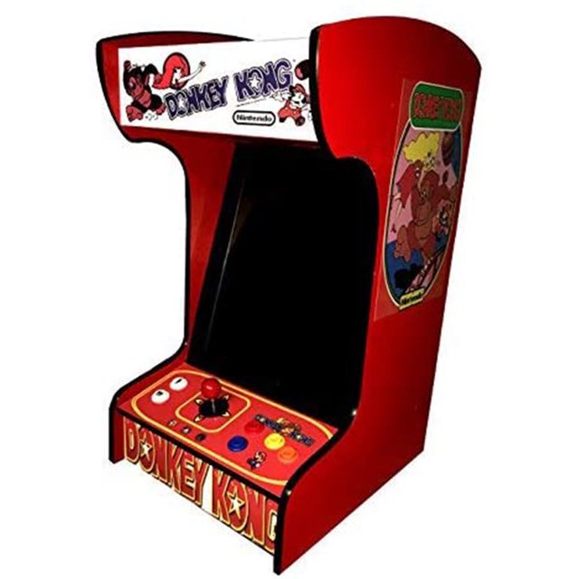 Doc & Pies Arcade Factory 412 Classic Games Arcade Console, Donkey Kong Art